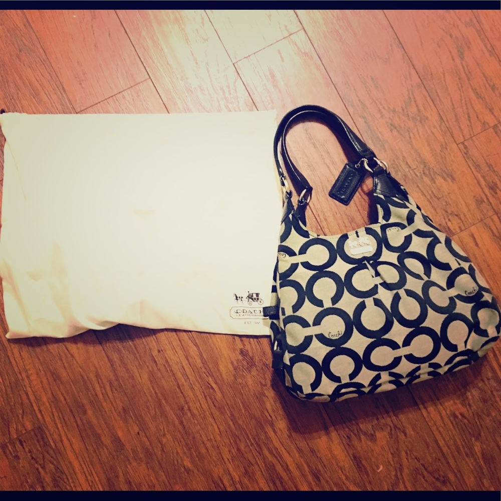 Coach Handbag with Dusk bag